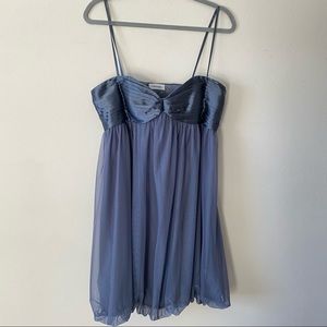 Grey Calvin Klein Babydoll Balloon Dress size 12